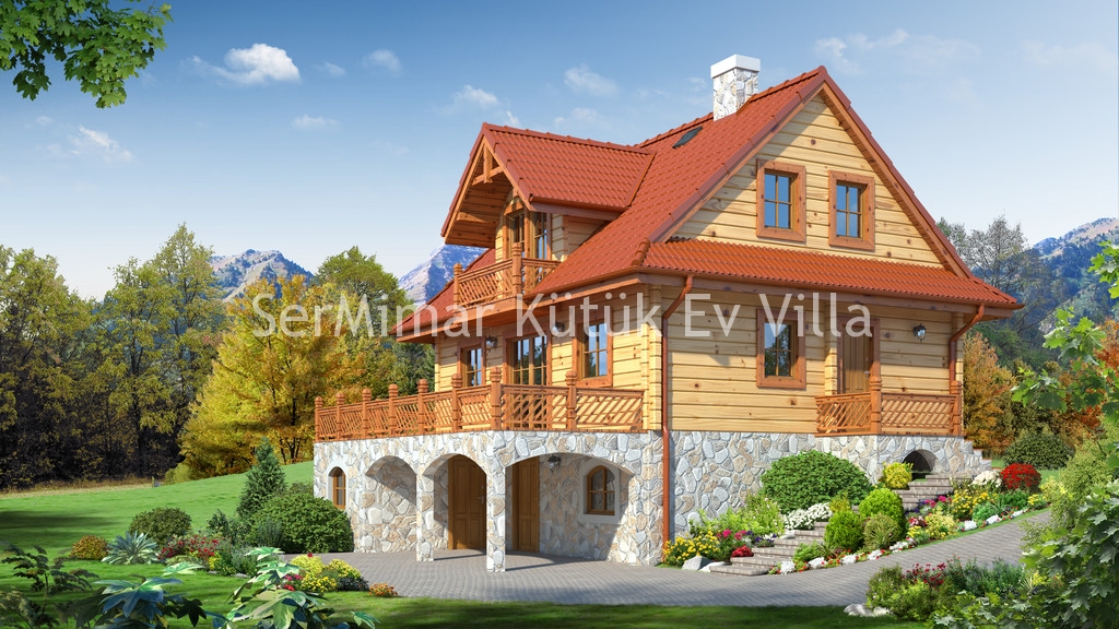 Ahşap Ev, Kütük Ev, Ev Villa Fiyatları