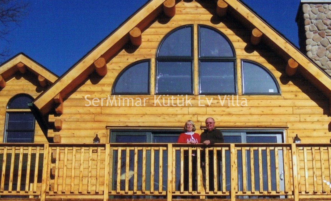 Kütük Villa Yapımında Kullanılan Duvar Profilleri Satış