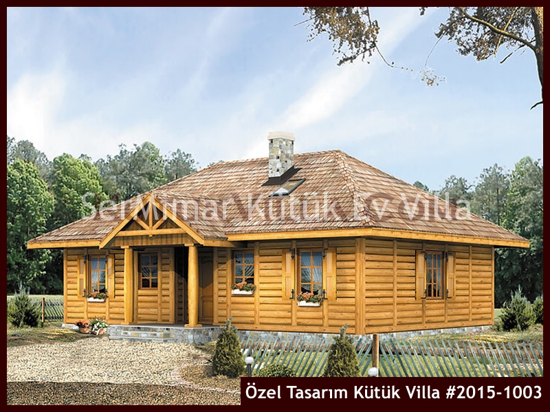 Özel Tasarım Kütük Villa #2015-1003