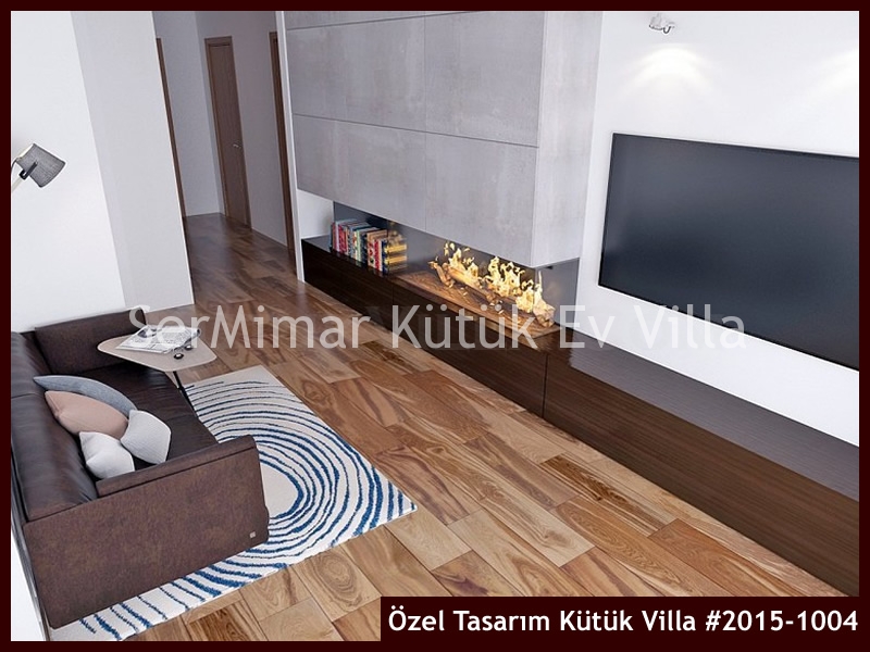 Özel Tasarım Kütük Villa #2015-1004 Kütük Ev İç/Dış Görseli 5