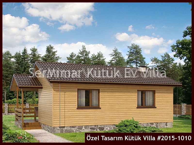 Özel Tasarım Kütük Villa #2015-1010 Kütük Ev İç/Dış Görseli 3