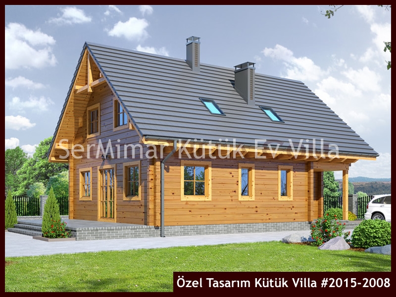Özel Tasarım Kütük Villa #2015-2008