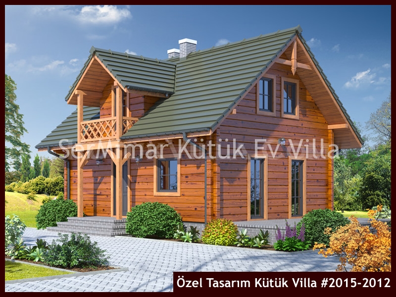 Özel Tasarım Kütük Villa #2015-2012