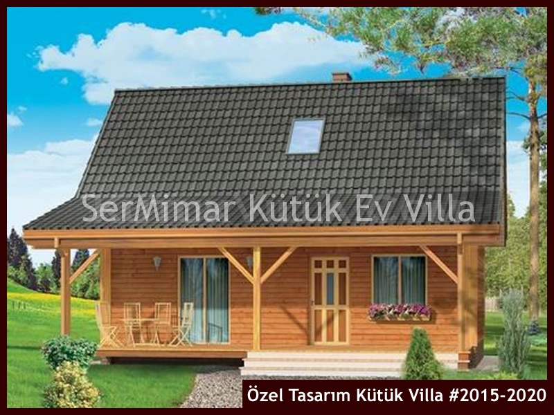 Özel Tasarım Kütük Villa #2015-2020 Kütük Ev İç/Dış Görseli 4