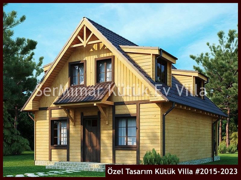 Özel Tasarım Kütük Villa #2015-2023 Kütük Ev İç/Dış Görseli 4