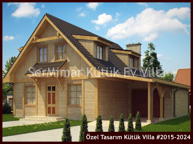 Özel Tasarım Kütük Villa #2015-2024 Ahşap Villa