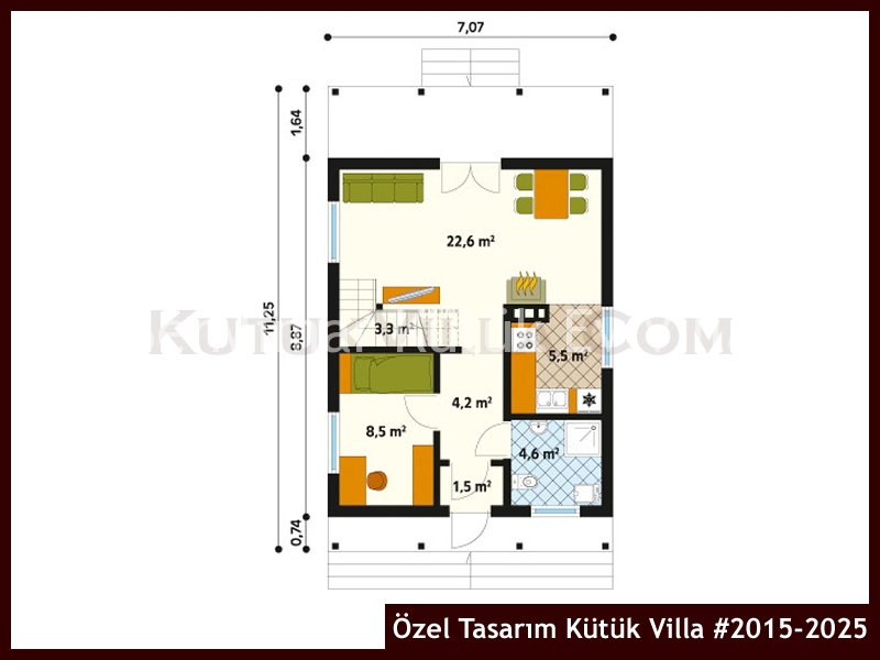 Özel Tasarım Kütük Villa #2015-2025 Kütük Ev İç/Dış Görseli 2