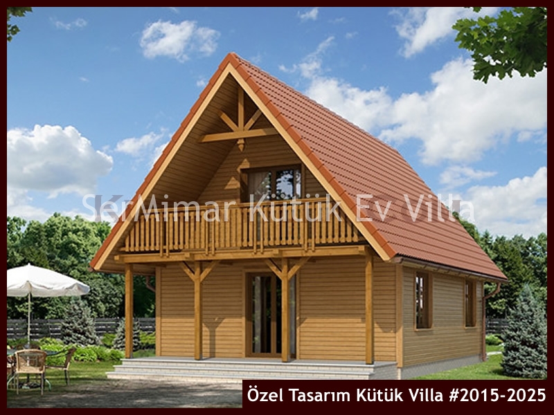 Özel Tasarım Kütük Villa #2015-2025 Kütük Ev İç/Dış Görseli 4