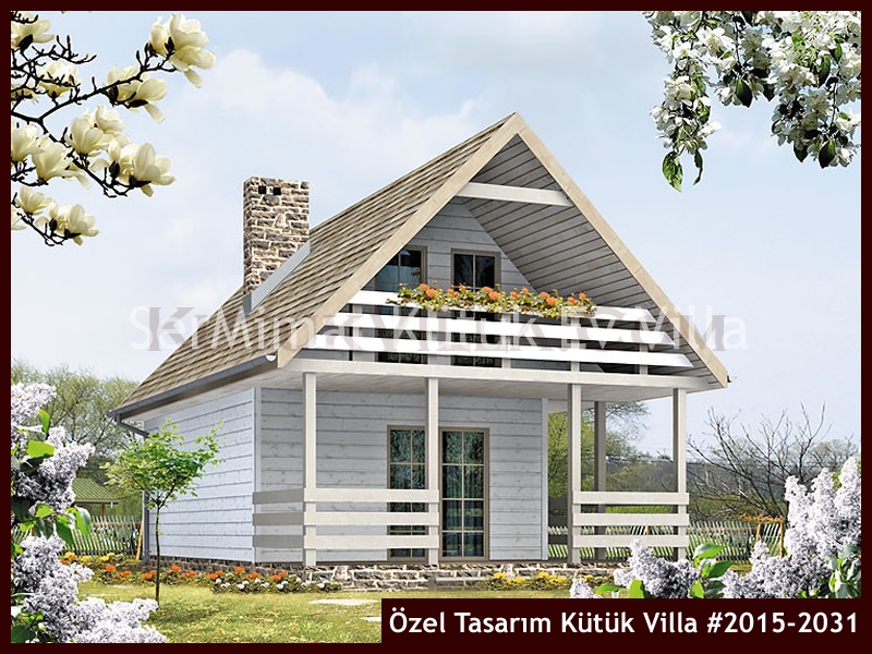 Özel Tasarım Kütük Villa #2015-2031 Kütük Ev İç/Dış Görseli 4