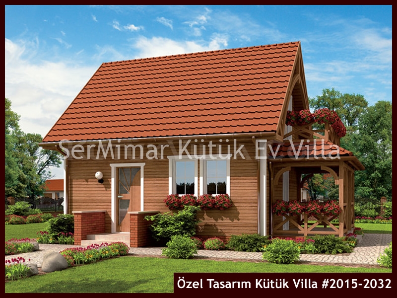 Özel Tasarım Kütük Villa #2015-2032 Kütük Ev İç/Dış Görseli 4