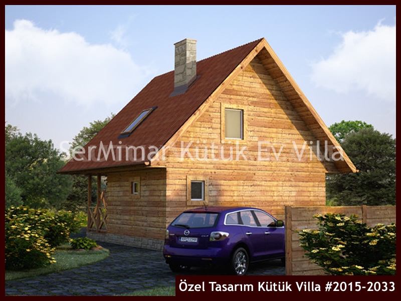 Özel Tasarım Kütük Villa #2015-2033 Kütük Ev İç/Dış Görseli 4
