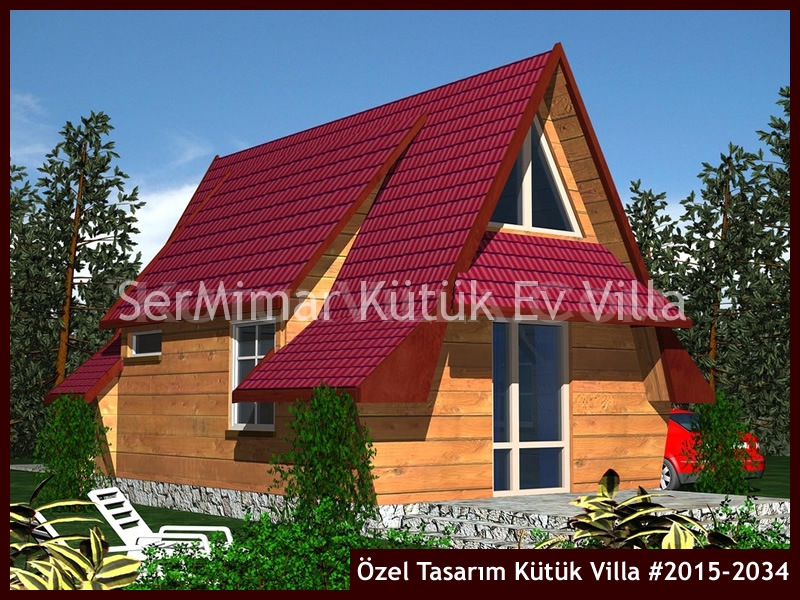 Özel Tasarım Kütük Villa #2015-2034 Kütük Ev İç/Dış Görseli 4